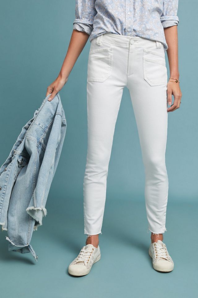 Paige Utilitarian Hoxton High-Rise Skinny Jeans #5