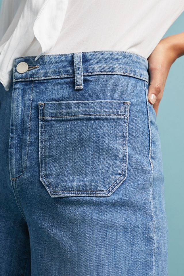 Paige Nellie High-Rise Culotte Jeans #3