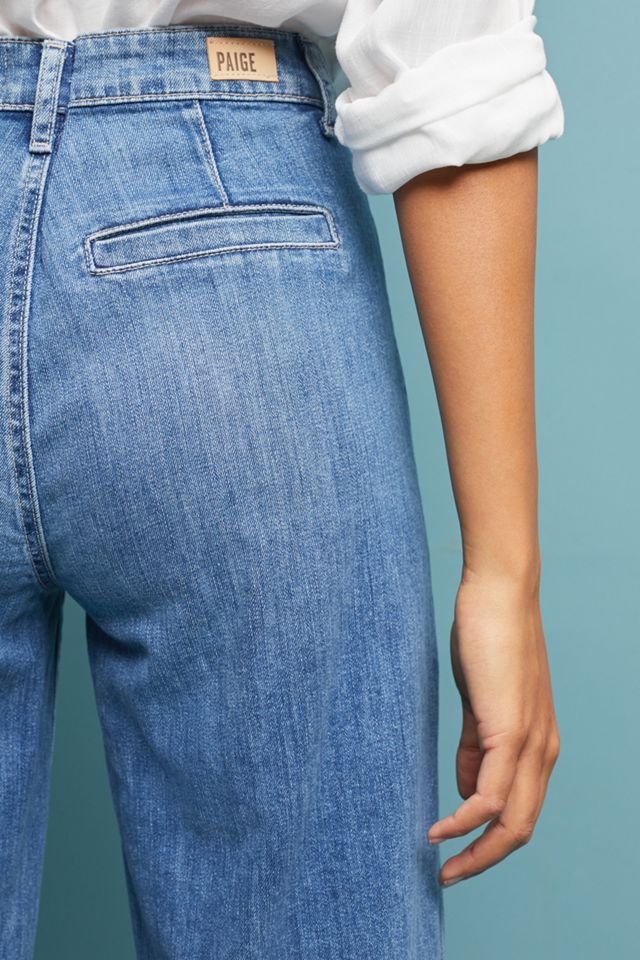 Paige Nellie High-Rise Culotte Jeans #4