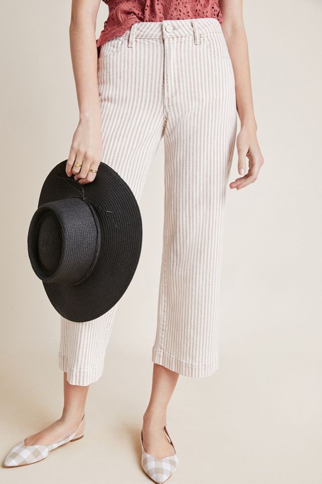 Paige Nellie High-Rise Culotte Jeans #1