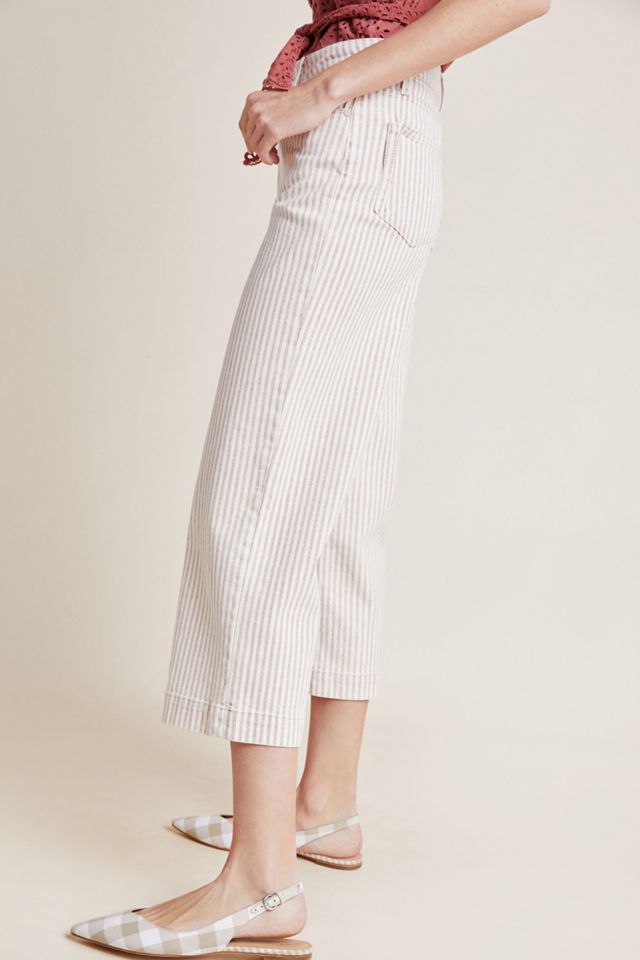 Paige Nellie High-Rise Culotte Jeans #3