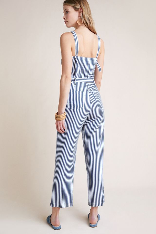Paige Emma Striped Jumpsuit #1