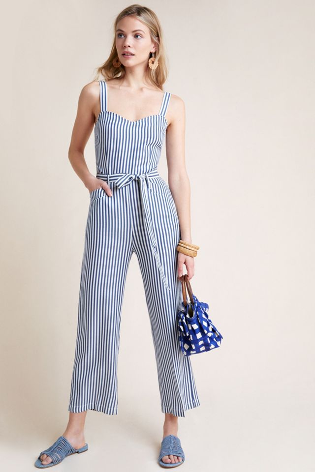 Paige Emma Striped Jumpsuit