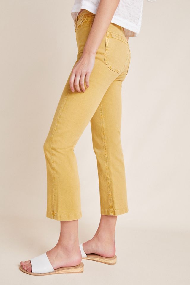 Paige Colette High-Rise Cropped Flare Jeans #1