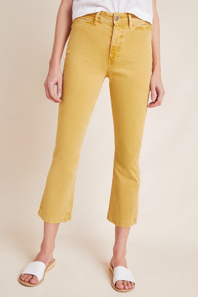 Paige Colette High-Rise Cropped Flare Jeans #2