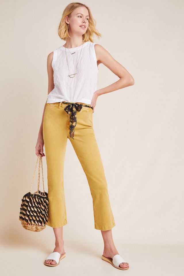 Paige Colette Cropped Flare Jeans