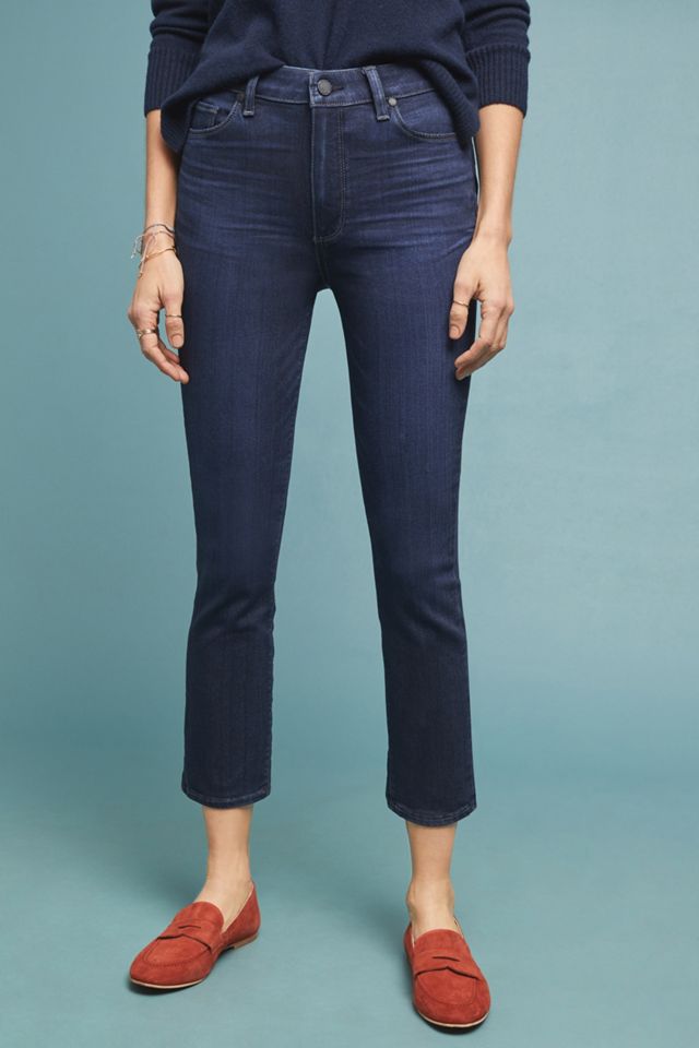Paige Hoxton High-Rise Cropped Skinny Jeans #2