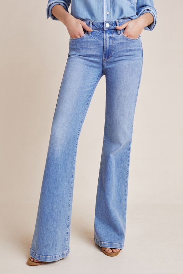 Paige Genevieve High-Rise Flare Jeans #2