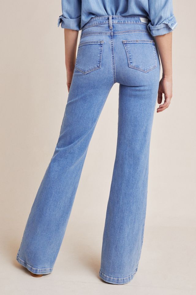 Paige Genevieve High-Rise Flare Jeans #4