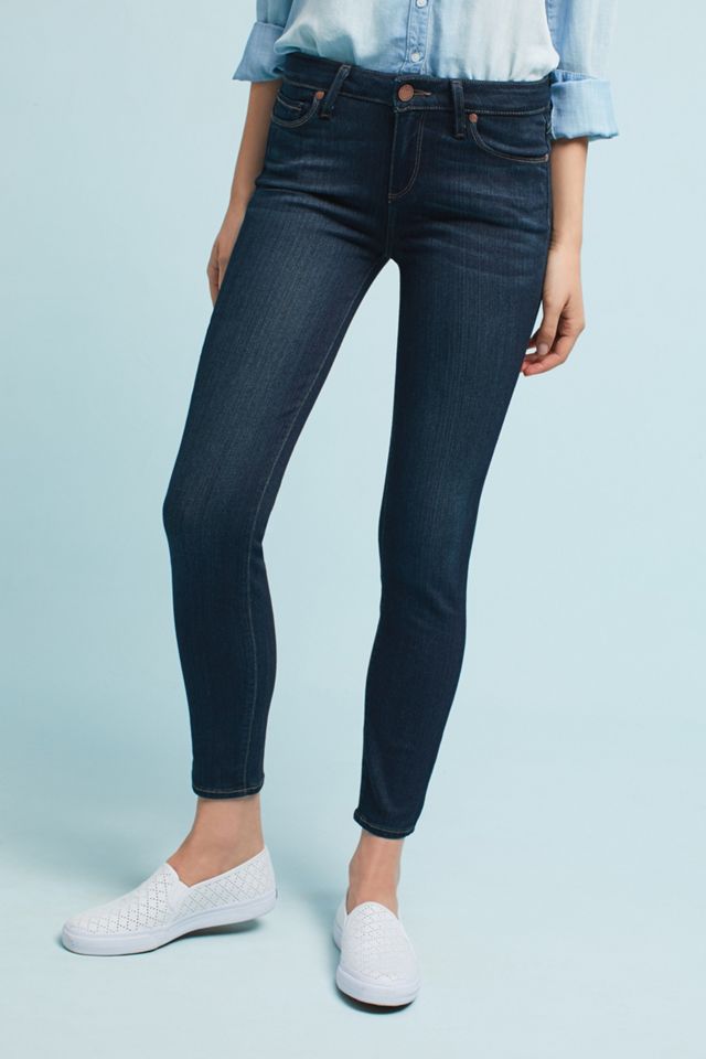 Paige Verdugo Mid-Rise Ultra-Skinny Ankle Jeans #1