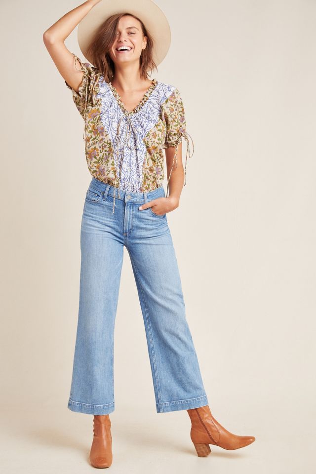 Paige nellie hot sale culotte jeans