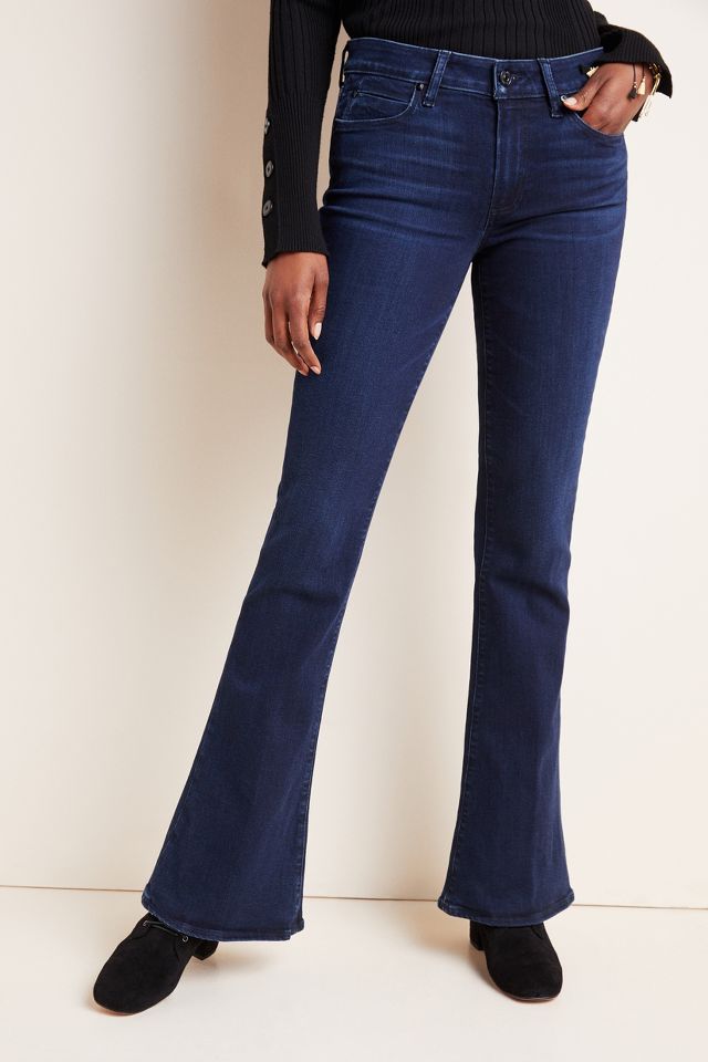 Paige Lou Lou Mid-Rise Flare Jeans