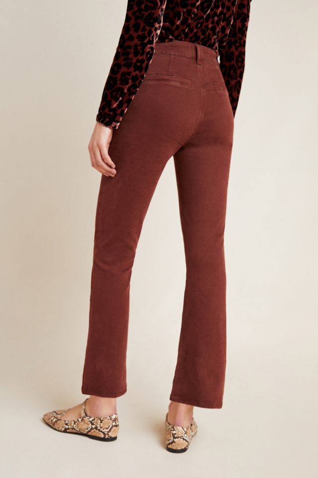 Paige Claudine High-Rise Cropped Flare Jeans #1