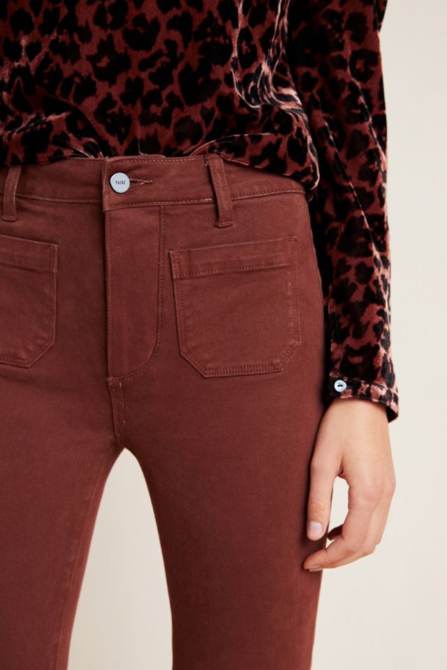 Paige Claudine High-Rise Cropped Flare Jeans #2