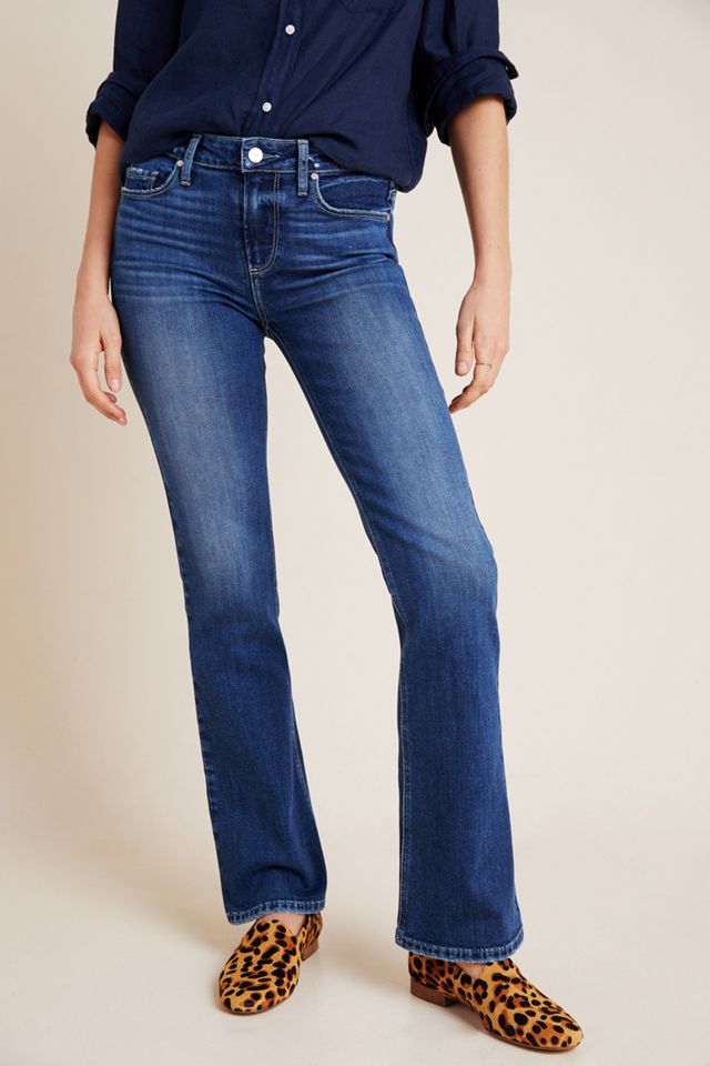 Paige Manhattan Mid-Rise Bootcut Jeans #1