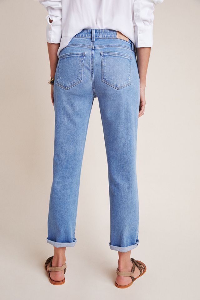 Paige Brigitte High-Rise Slim Boyfriend Jeans #1
