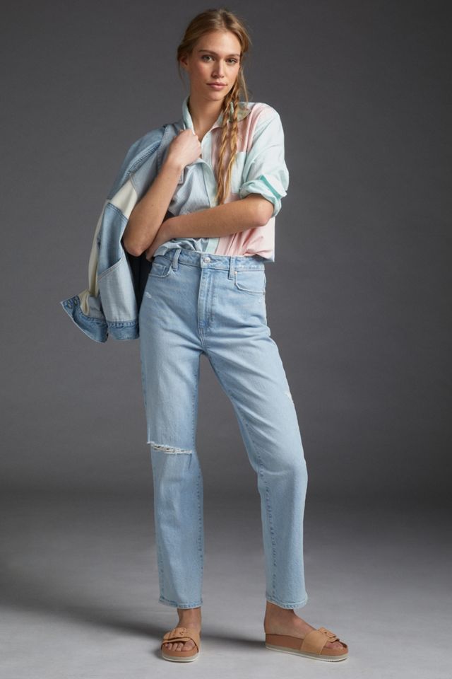 Paige Noella Ultra High-Rise Straight Jeans #3