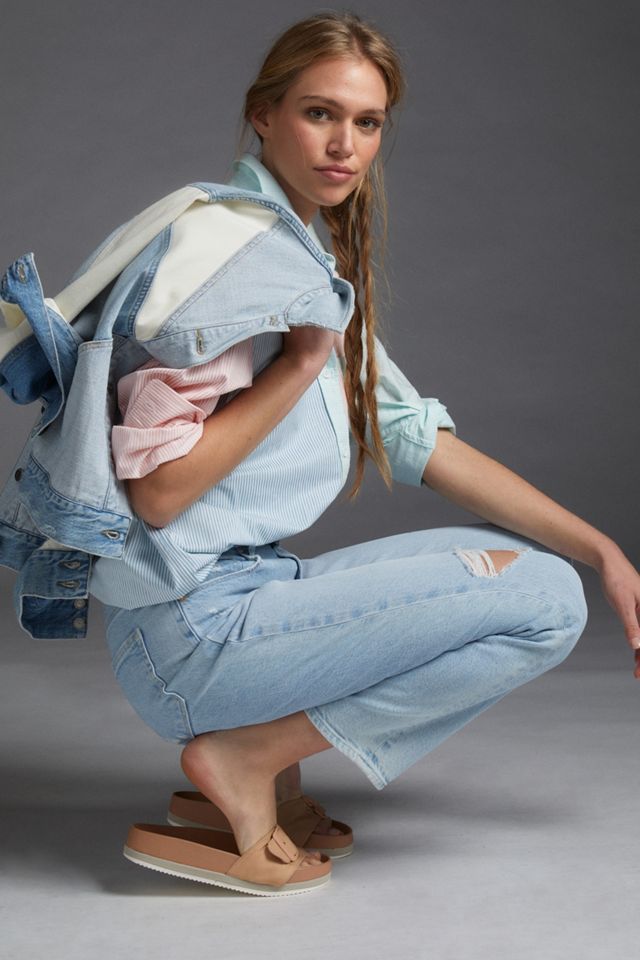 Paige Noella Ultra High-Rise Straight Jeans