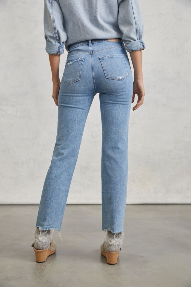 Paige Sarah Slim Straight Jeans #1
