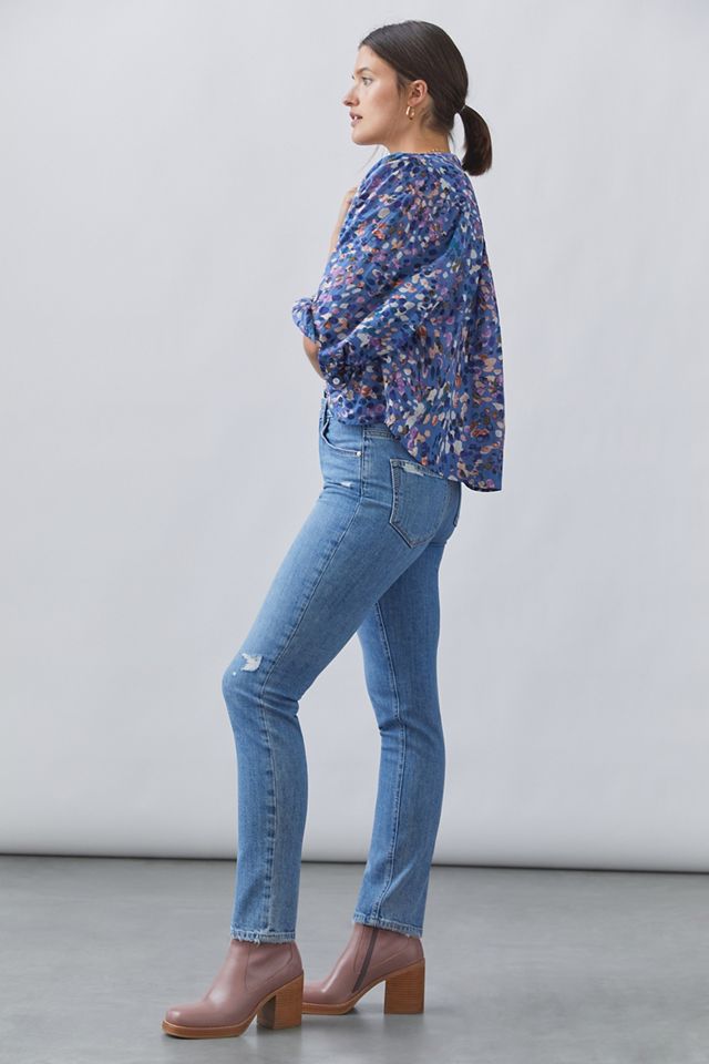 Paige Sarah Slim Straight Jeans #4