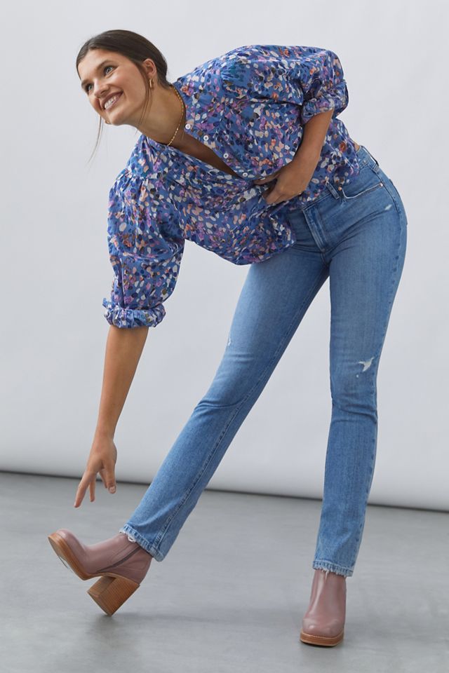 Paige Sarah Slim Straight Jeans