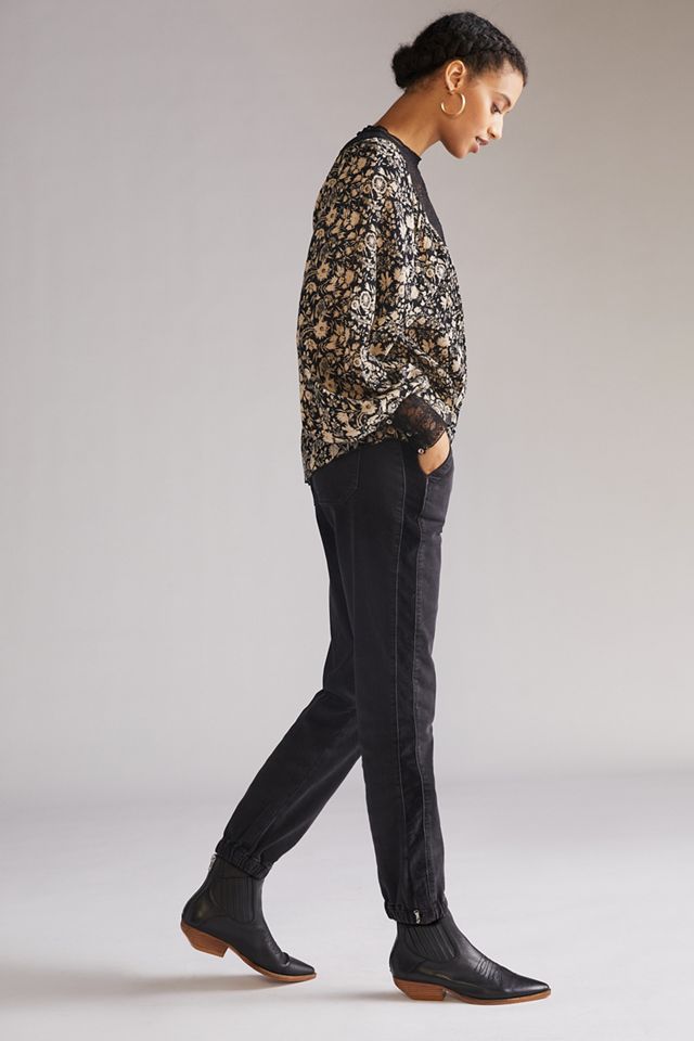 Paige Mayslie Denim Joggers #1