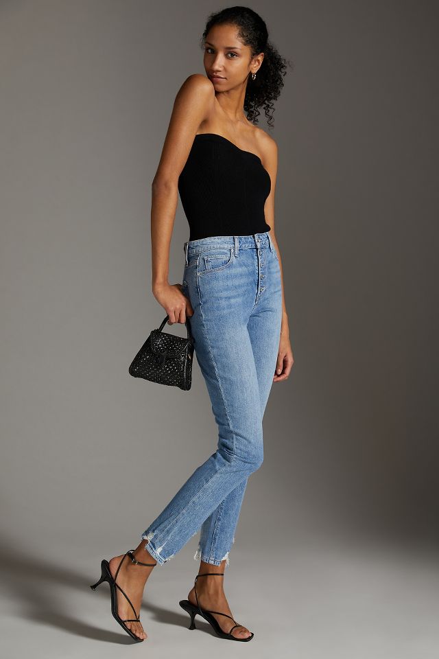 Paige sarah hot sale high rise jeans