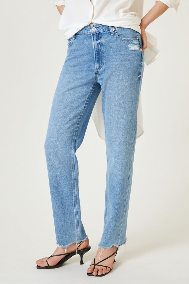 Paige Noella High-Rise Straight Jeans #1