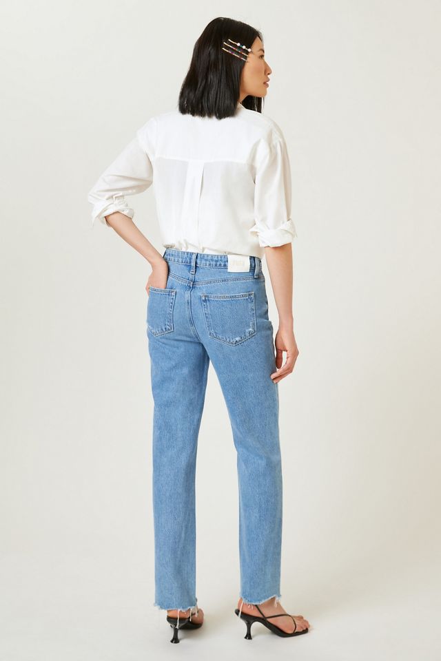 Paige Noella High-Rise Straight Jeans #4