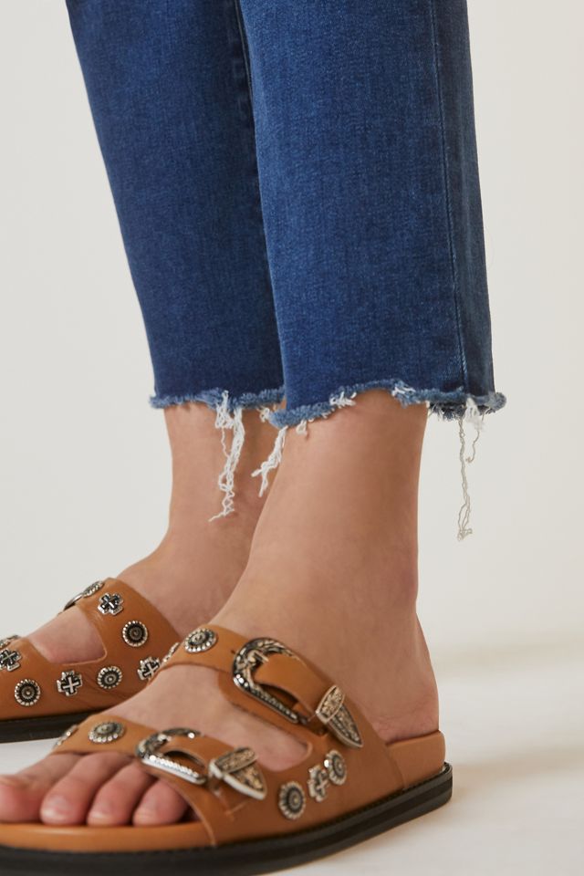 Paige Cindy High-Rise Raw-Hem Cropped Jeans #3