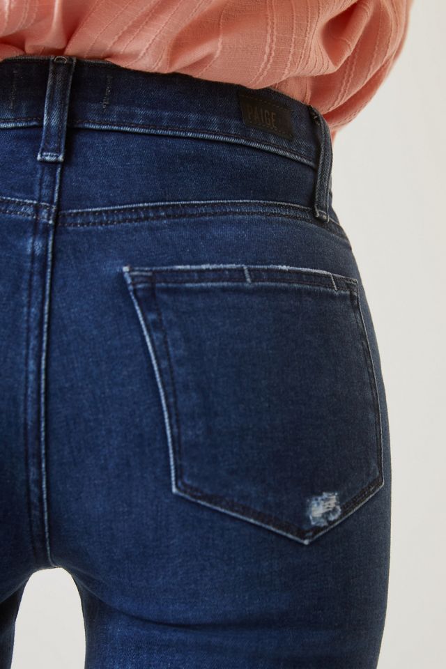 Paige Cindy High-Rise Raw-Hem Cropped Jeans #4