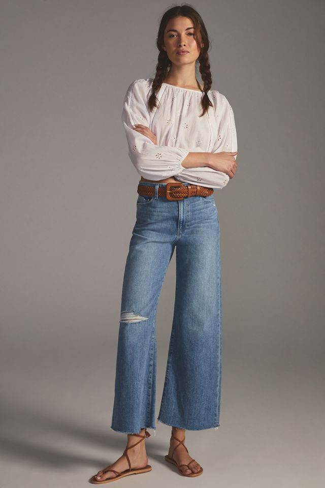 Paige Anessa High-Rise Destructed Jeans #3