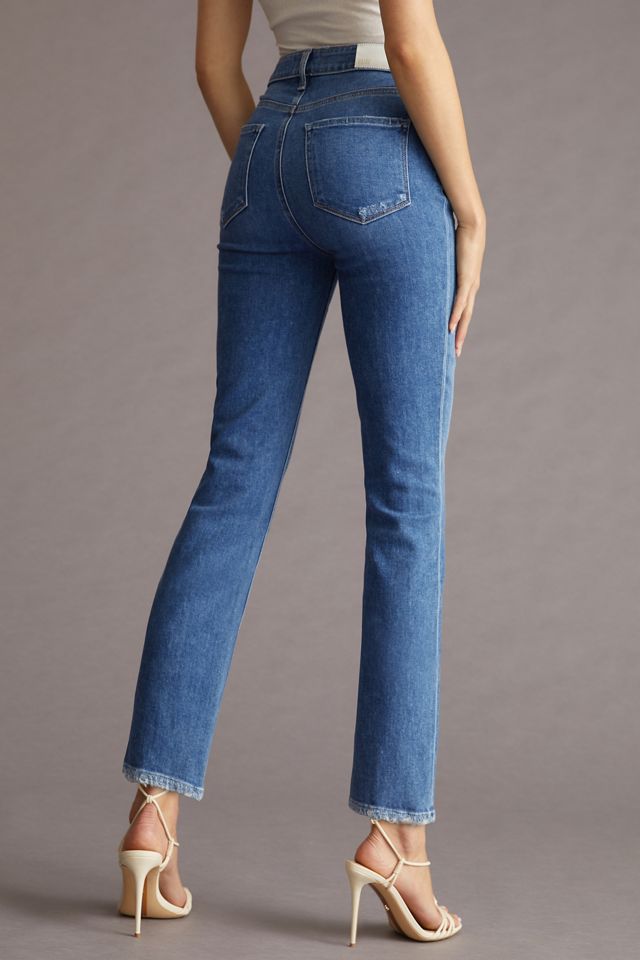 Paige Cindy High-Rise Cropped Straight Jeans #2