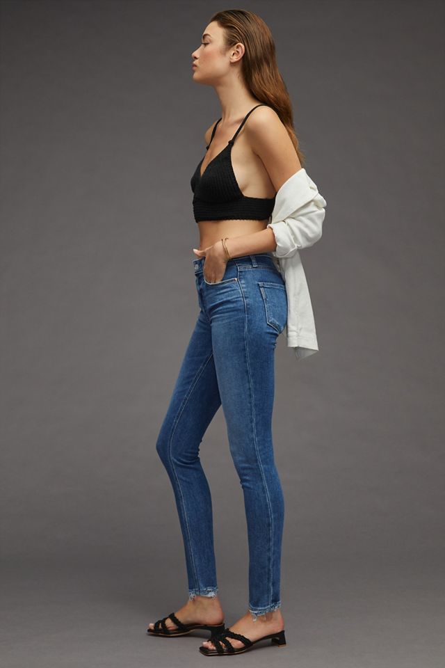 Paige Hoxton High-Rise Skinny Ankle Jeans #4
