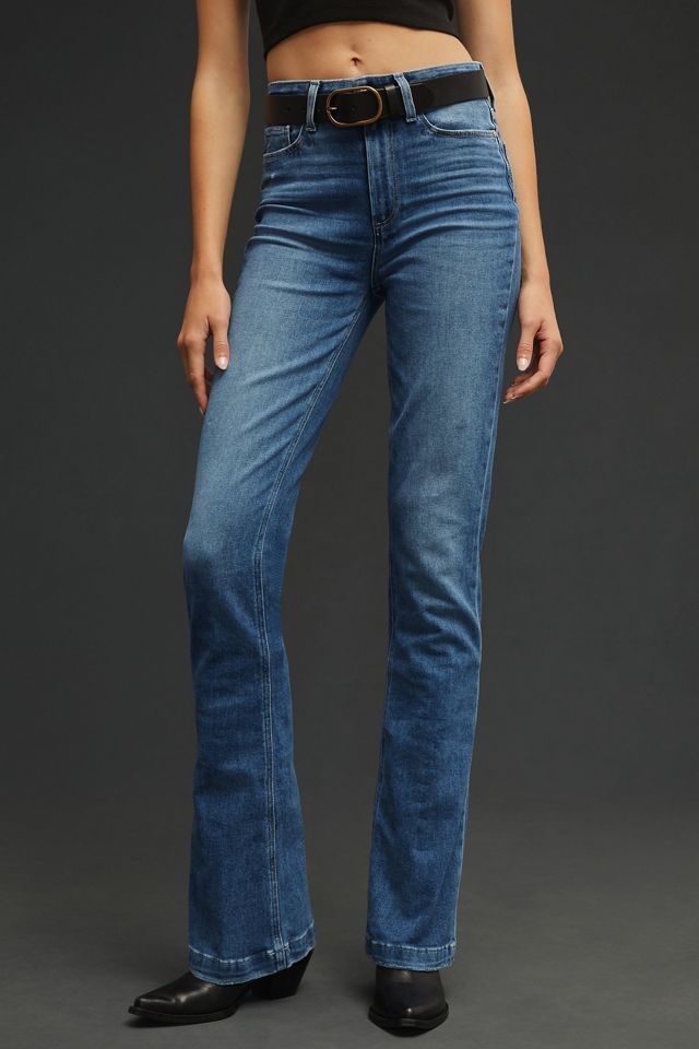 Paige Iconic High-Rise Flare Jeans #1
