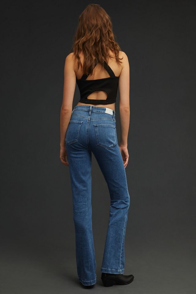 Paige Iconic High-Rise Flare Jeans #3