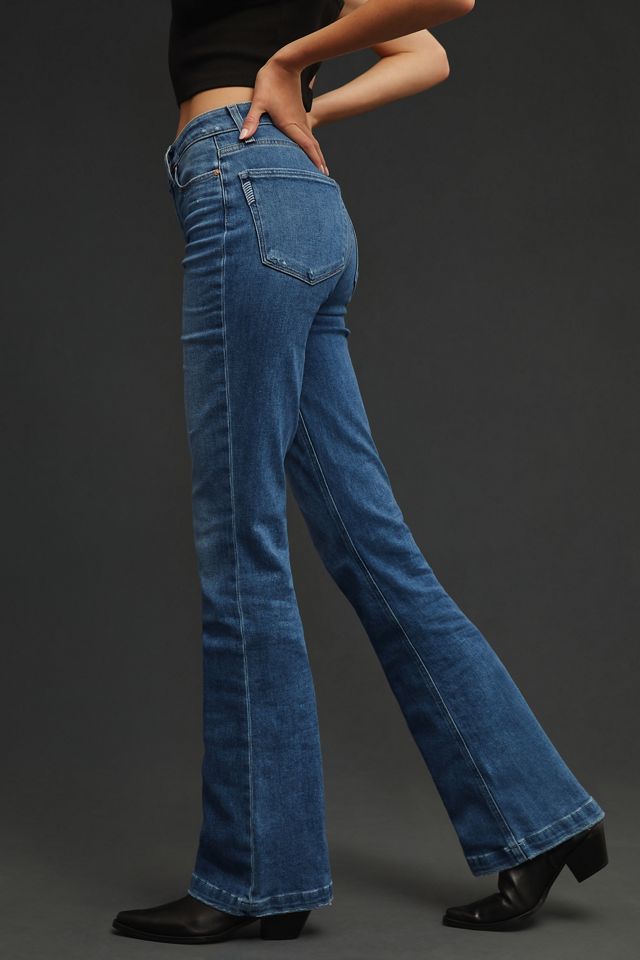Paige Iconic High-Rise Flare Jeans #4