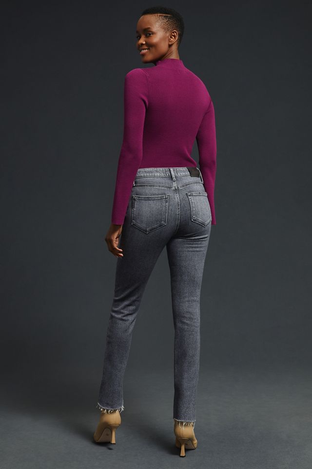 PAIGE Cindy High-Rise Straight Jeans #5