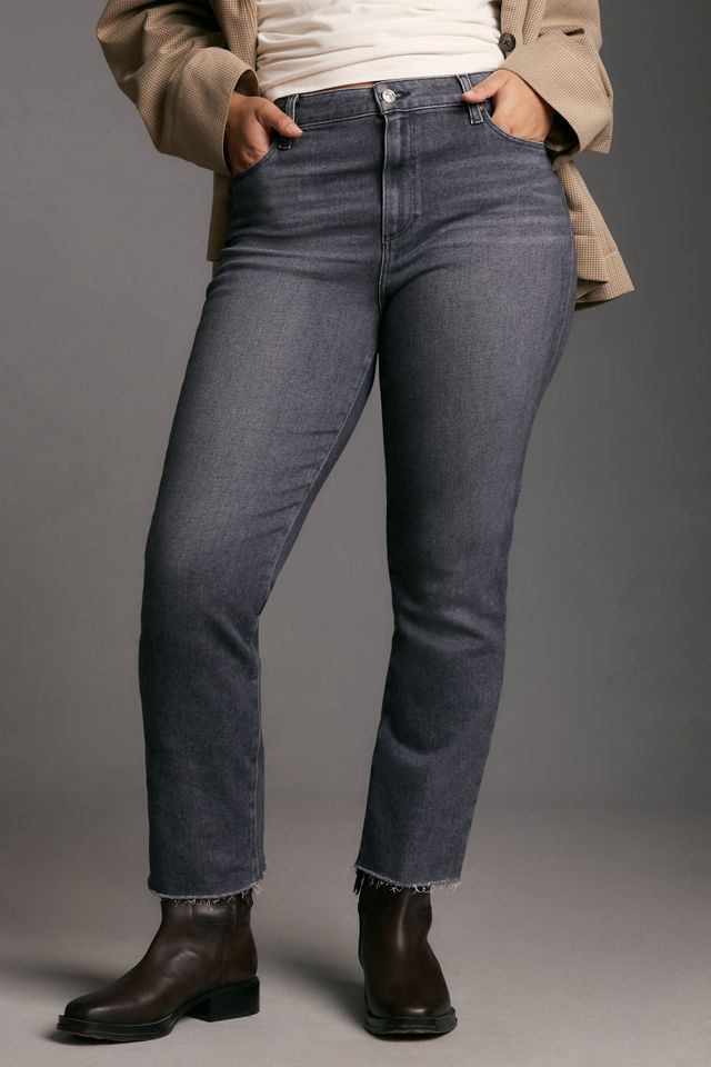 Paige The Cindy High-Rise Straight-Leg Jeans