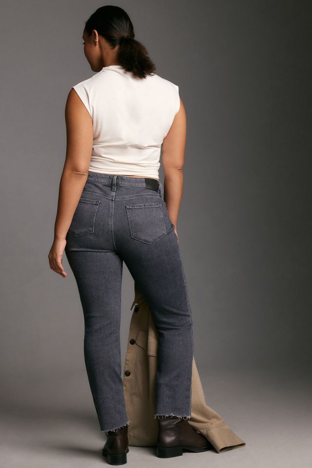 PAIGE Cindy High-Rise Straight Jeans #11