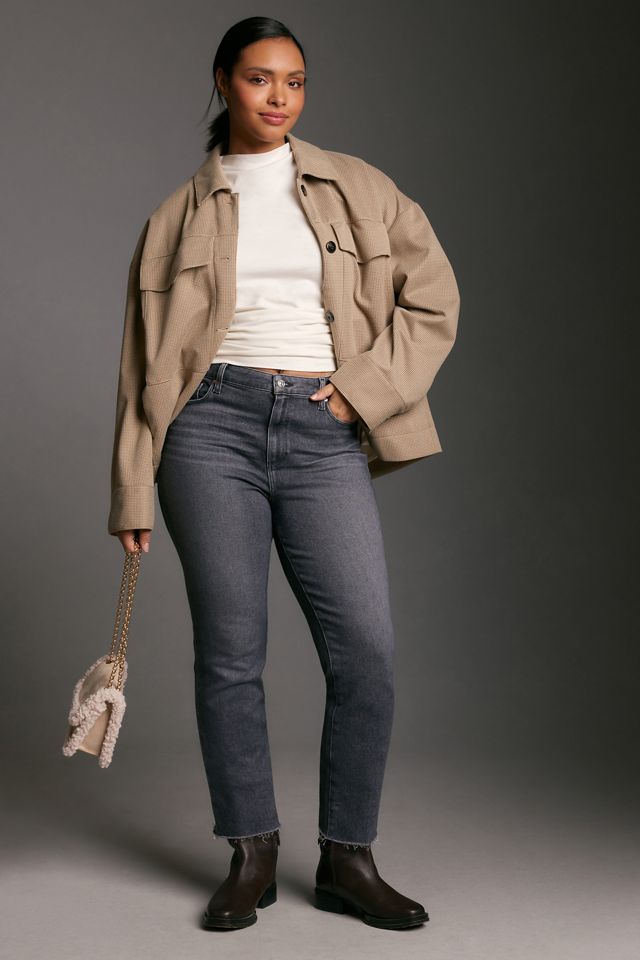 PAIGE Cindy High-Rise Straight Jeans #9