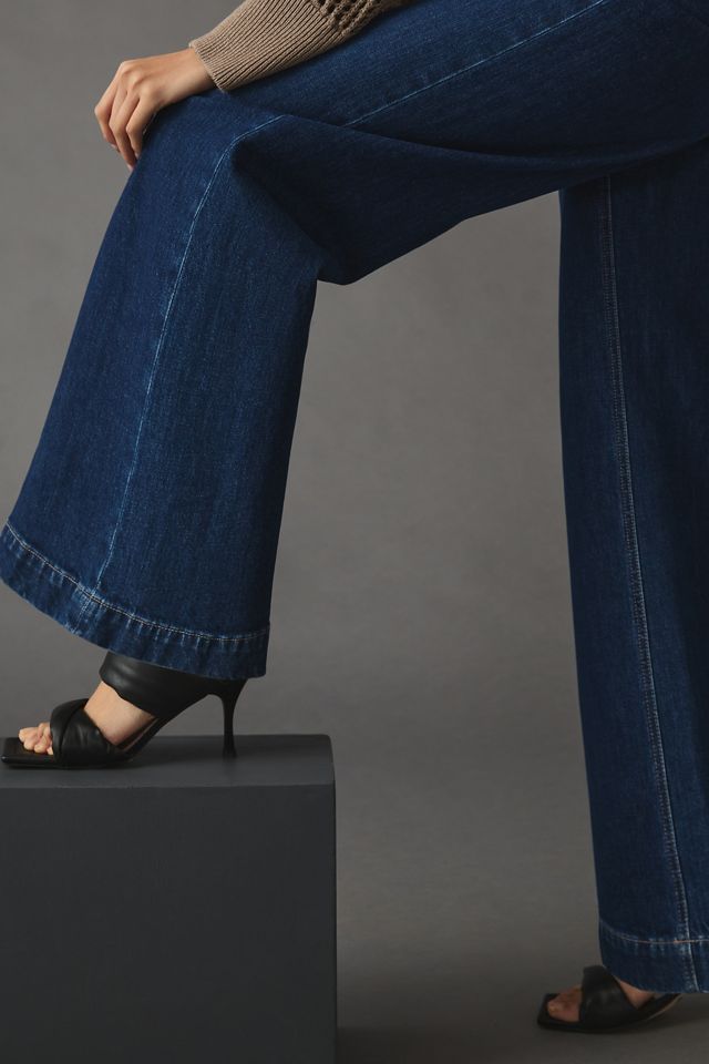 Paige Harper High-Rise Wide-Leg Jeans #2