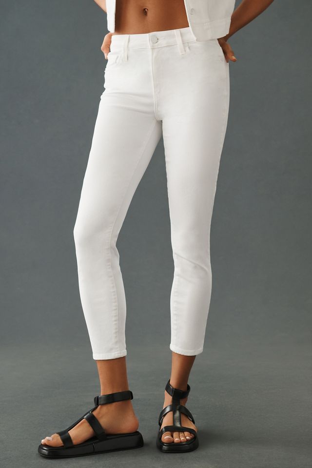 PAIGE Hoxton Mid-Rise Crop Skinny Jeans #2
