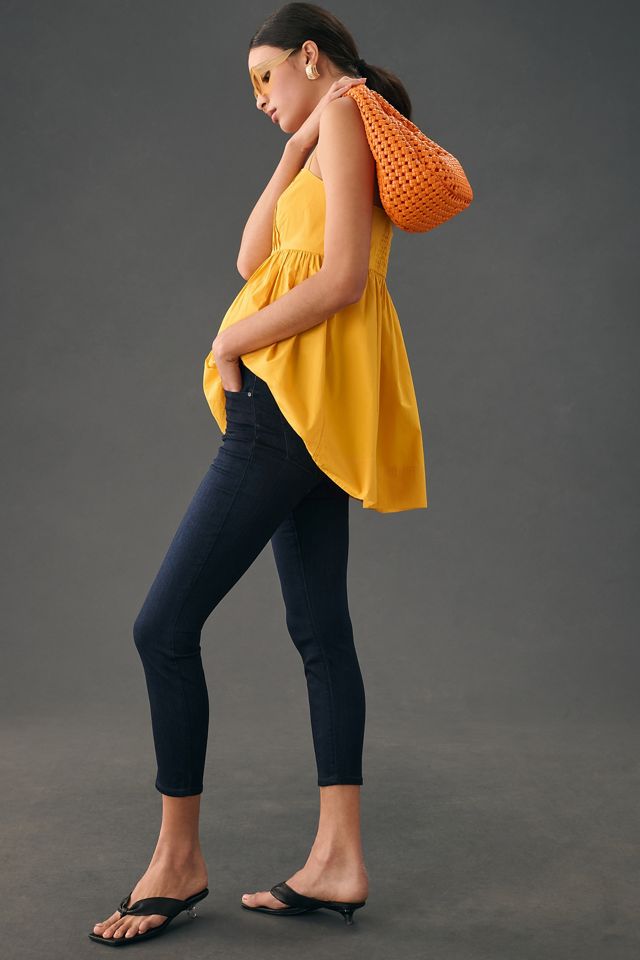 PAIGE Verdugo High-Rise Crop Skinny Jeans #1