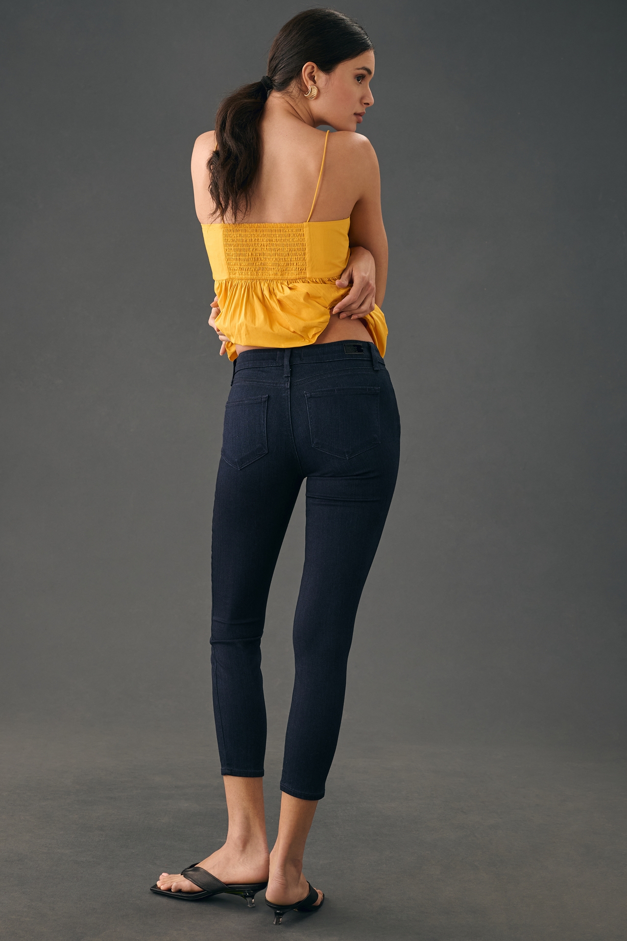 PAIGE Verdugo High-Rise Crop Skinny Jeans