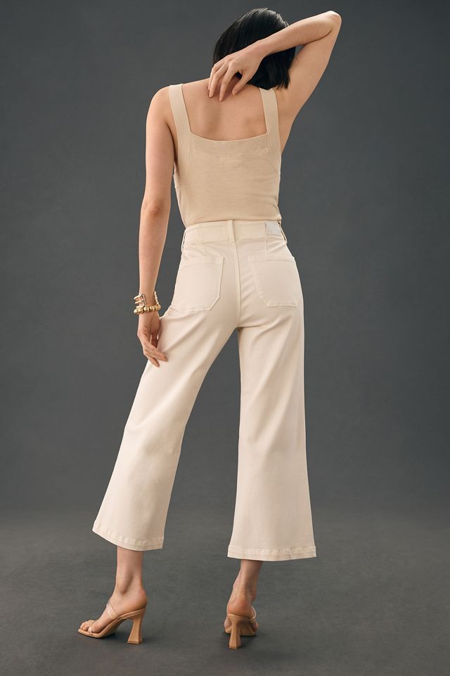 Paige Brooklyn Crop Wide Trousers #4