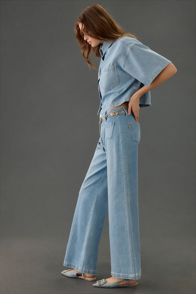 Armoire  Rent this Paige Brooklyn High Rise Wide Leg Pants