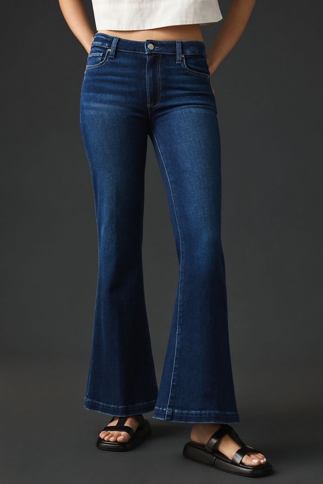 Paige Genevieve High-Rise Flare Jeans #1