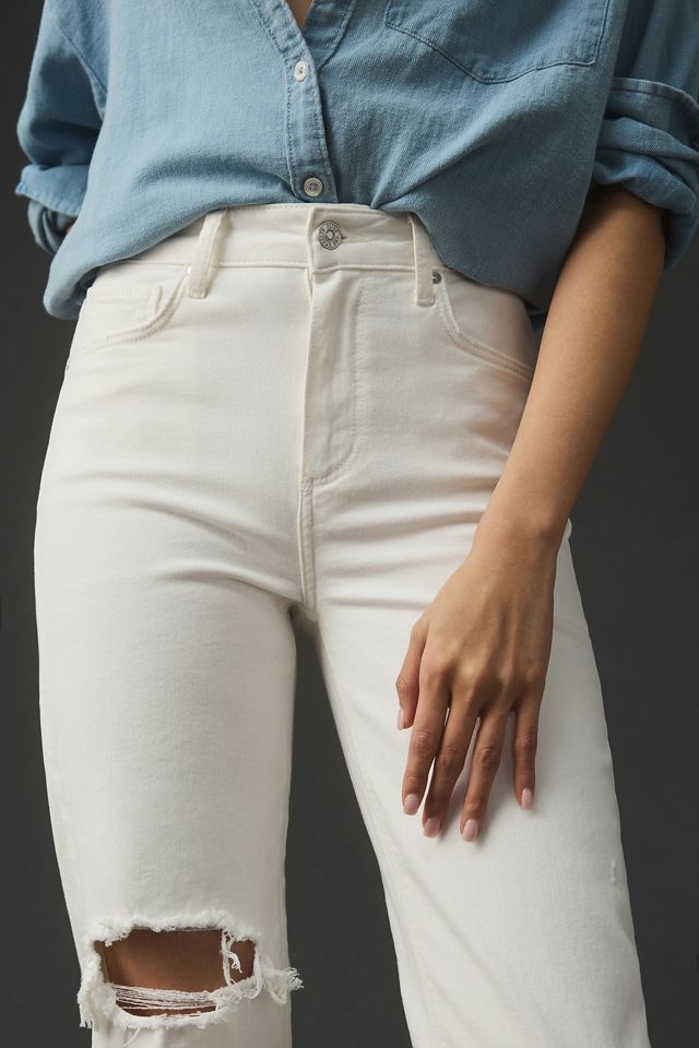 PAIGE Sarah High-Rise Straight-Leg Jeans #3