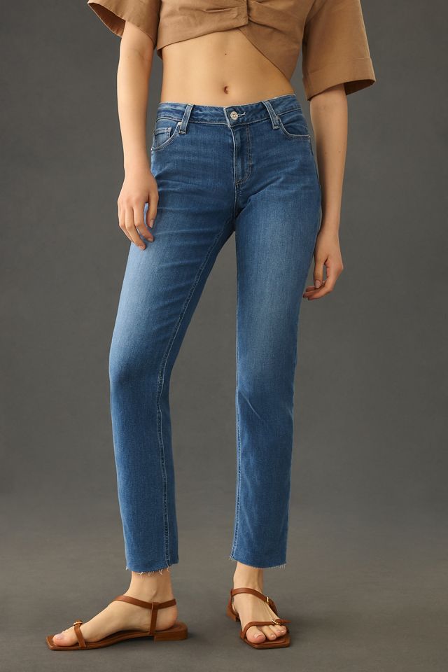 REISS Brigitte Paige Slim Boyfriend Jeans in Mid Blue